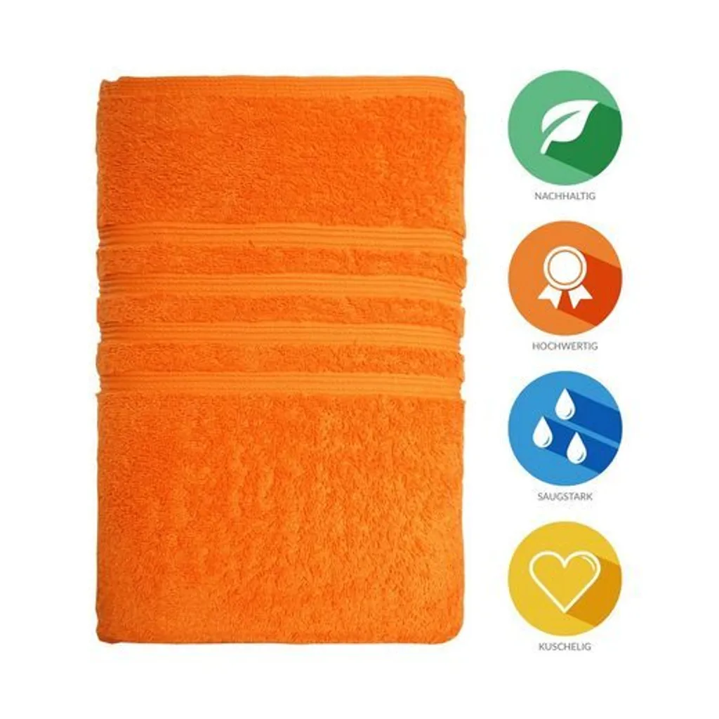 

Полотенце B&D Textiles, оранжевый