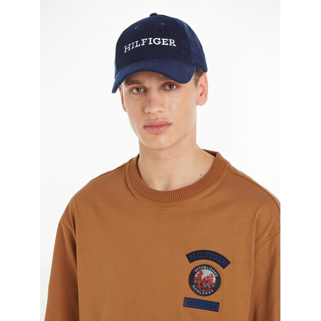 

Бейсболка Tommy Hilfiger MonotypeCordoroy Cap, темно-синий
