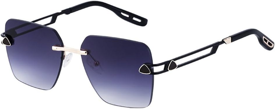 

Мужские солнцезащитные очки LVTFCO Fashion в стиле ретро с ажурными дужками и зеркальными вставками, для использования на открытом воздухе и вождения, защита от ультрафиолета UV400, 1