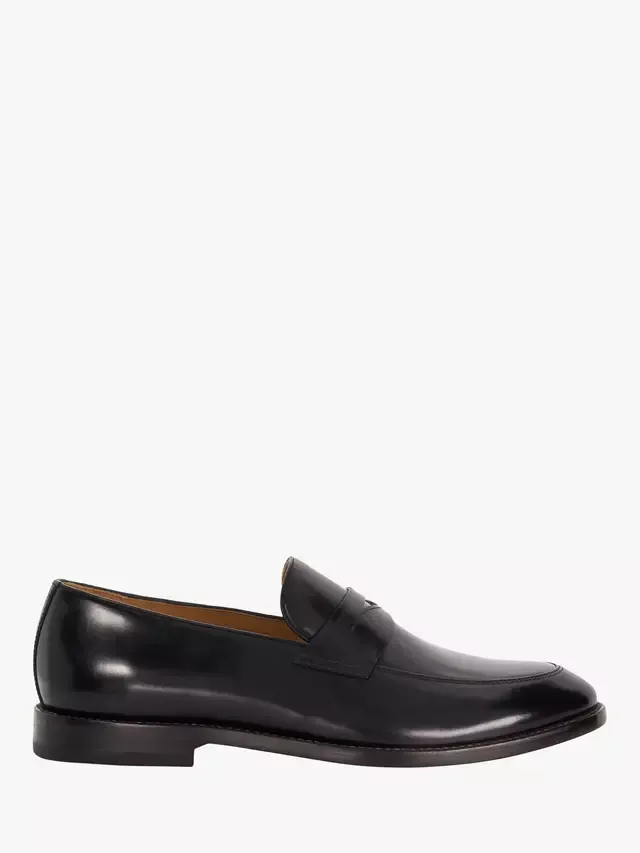 Лоферы Surrey Premium с кожаной подошвой Dune London, Black