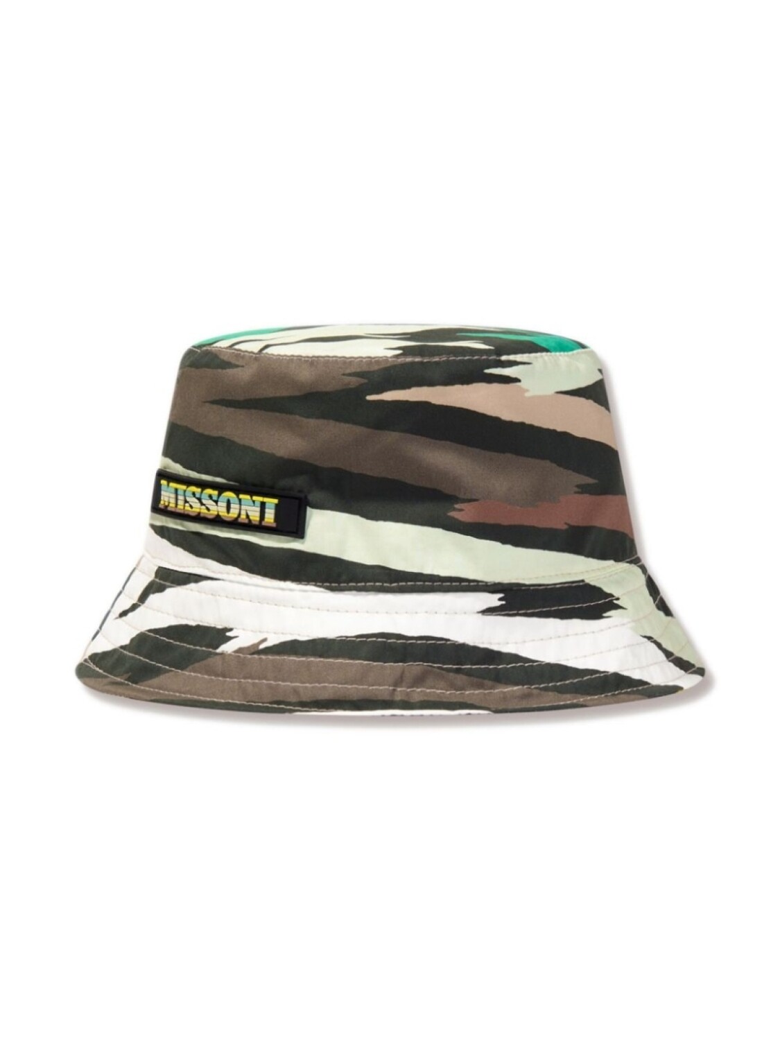 

Missoni Kids панама с анималистичным принтом, черный