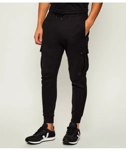 

Спортивные штаны Seteam Slim fit Boss Orange, черный