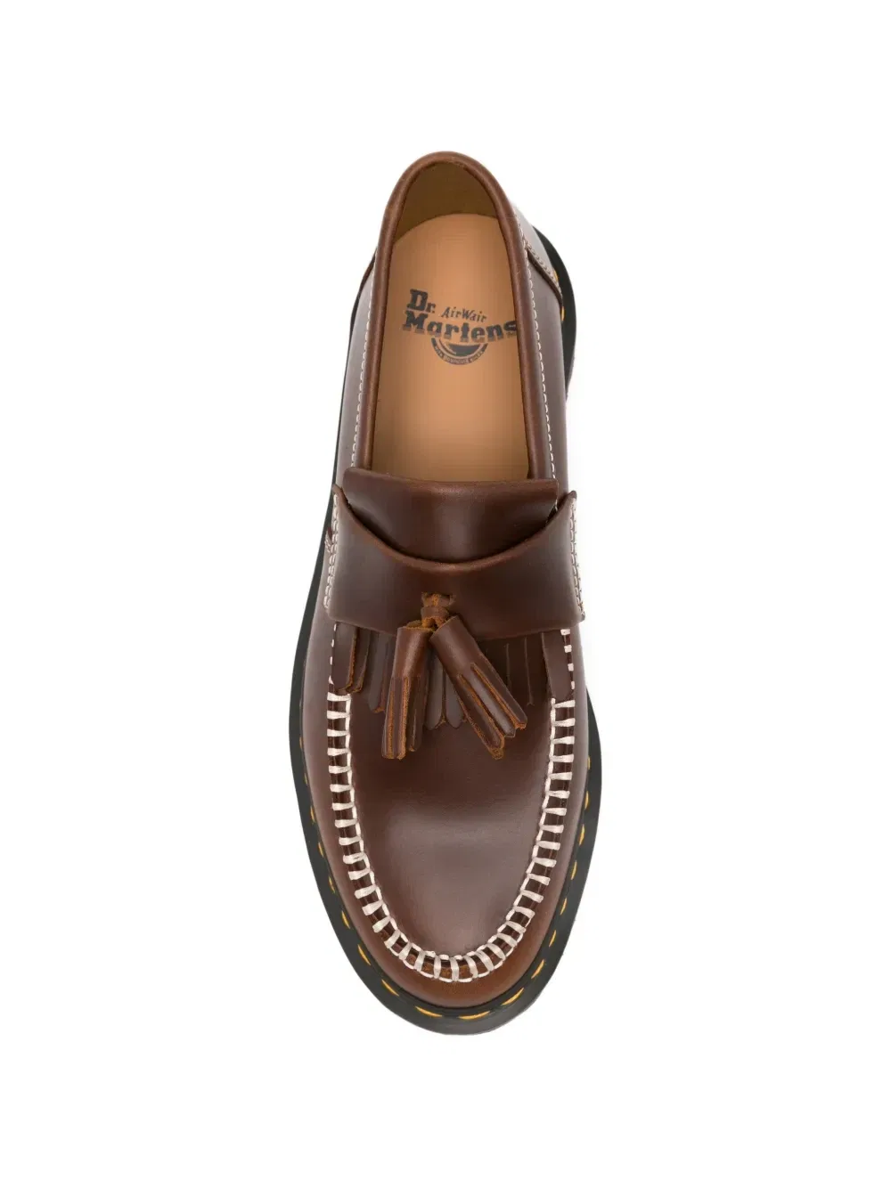 Лоферы Adrian Orleans с кисточками Dr. Martens, коричневый — фото 4