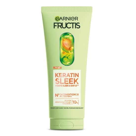

Кондиционер Garnier Fructis Keratin Sleek для сухих и вьющихся волос 200 мл
