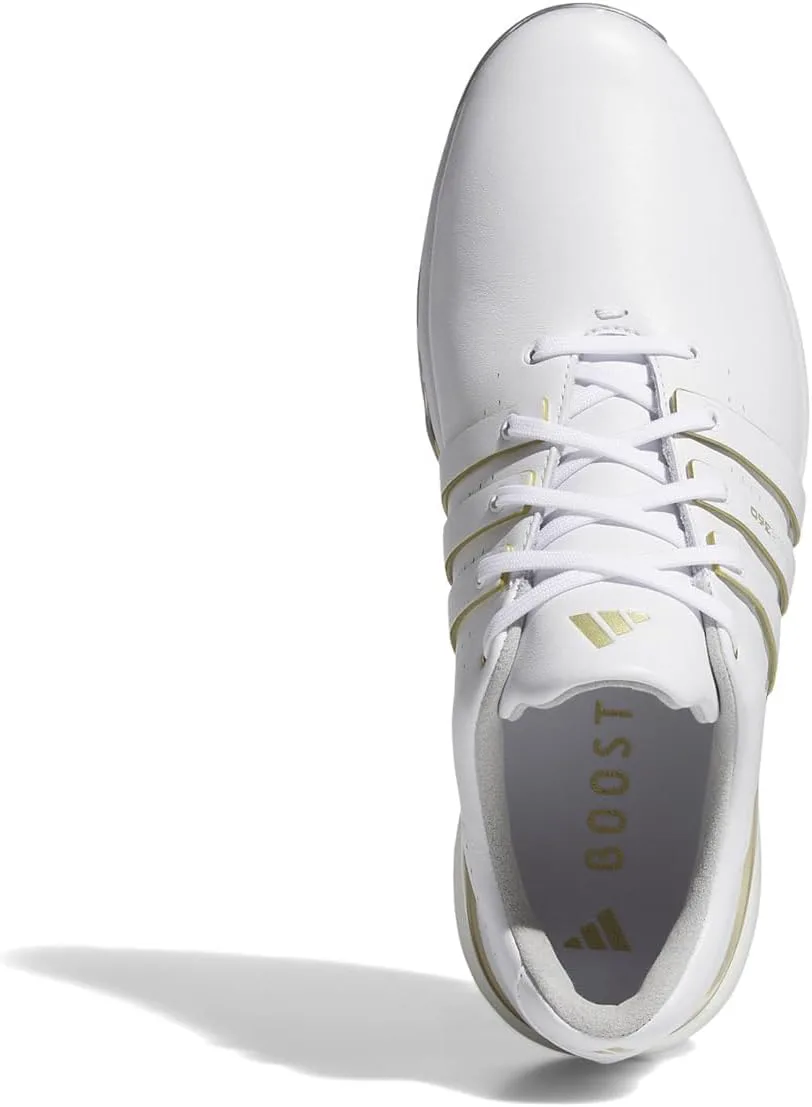 Мужские гольф-туфли Adidas Tour360 24, белый/металлик — фото 4