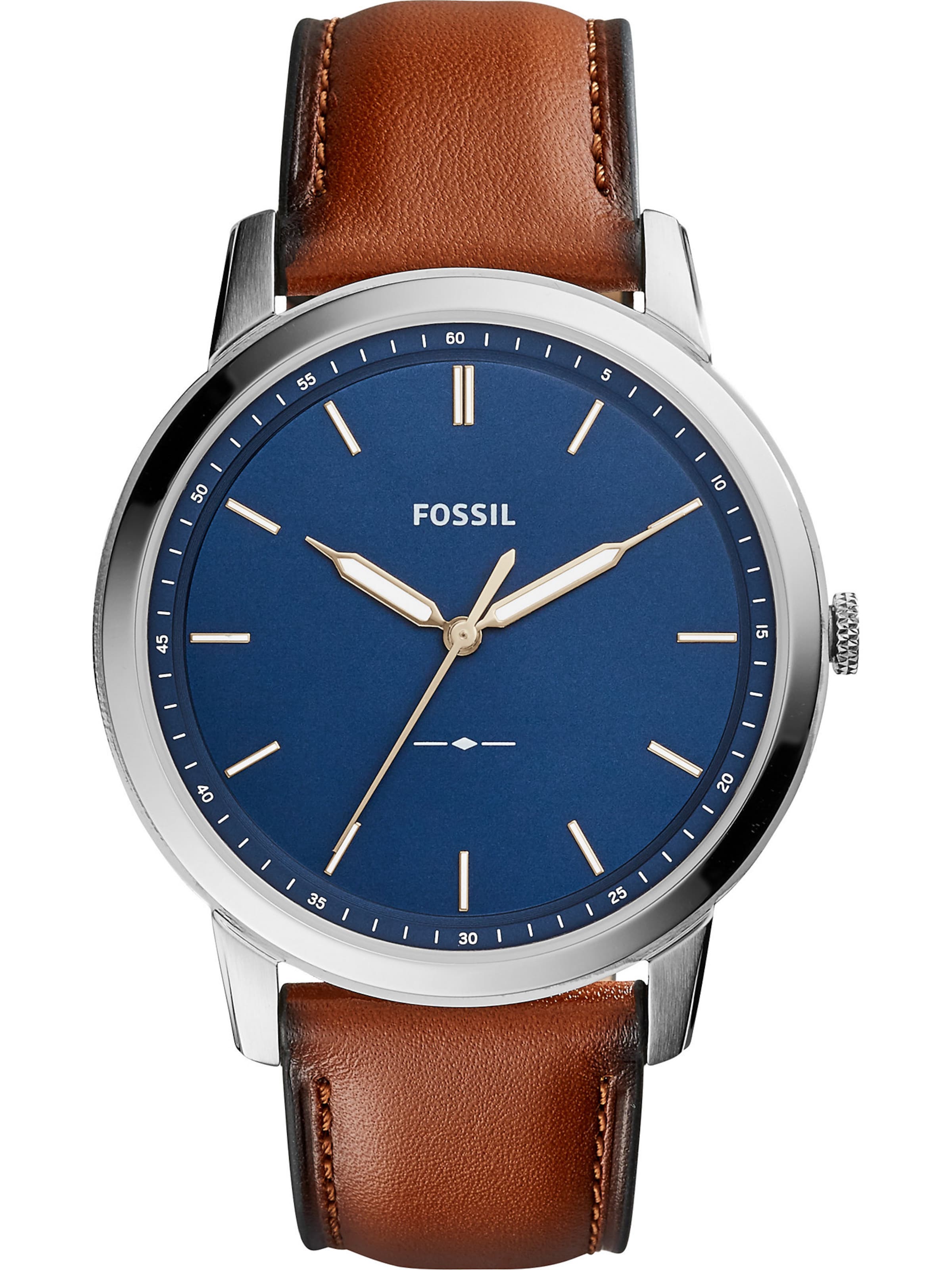 

FOSSIL Часы Analog 'The Minimalist 3H' в коричневом цвете