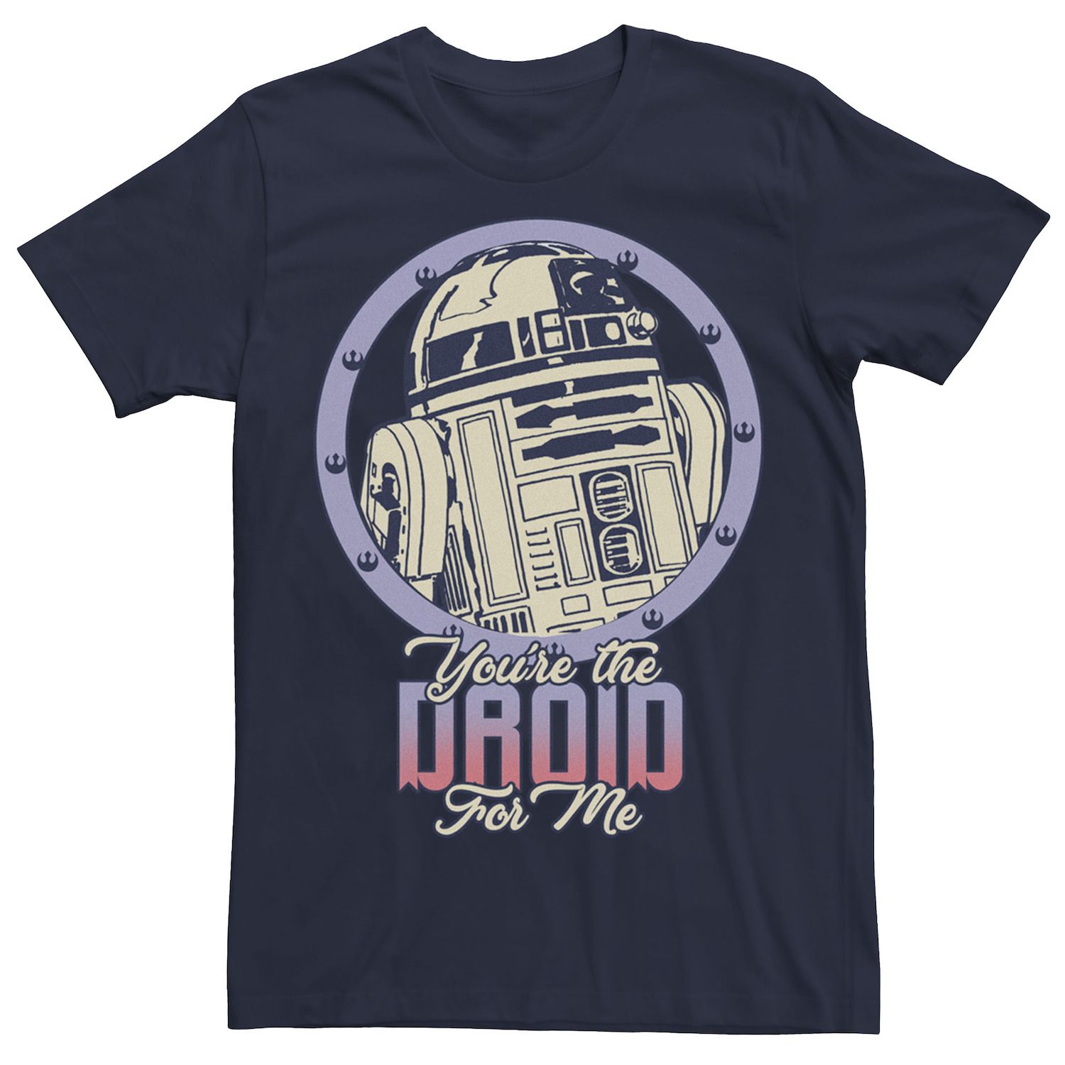 

Мужская футболка R2-D2 Droid For Me ко Дню святого Валентина Star Wars