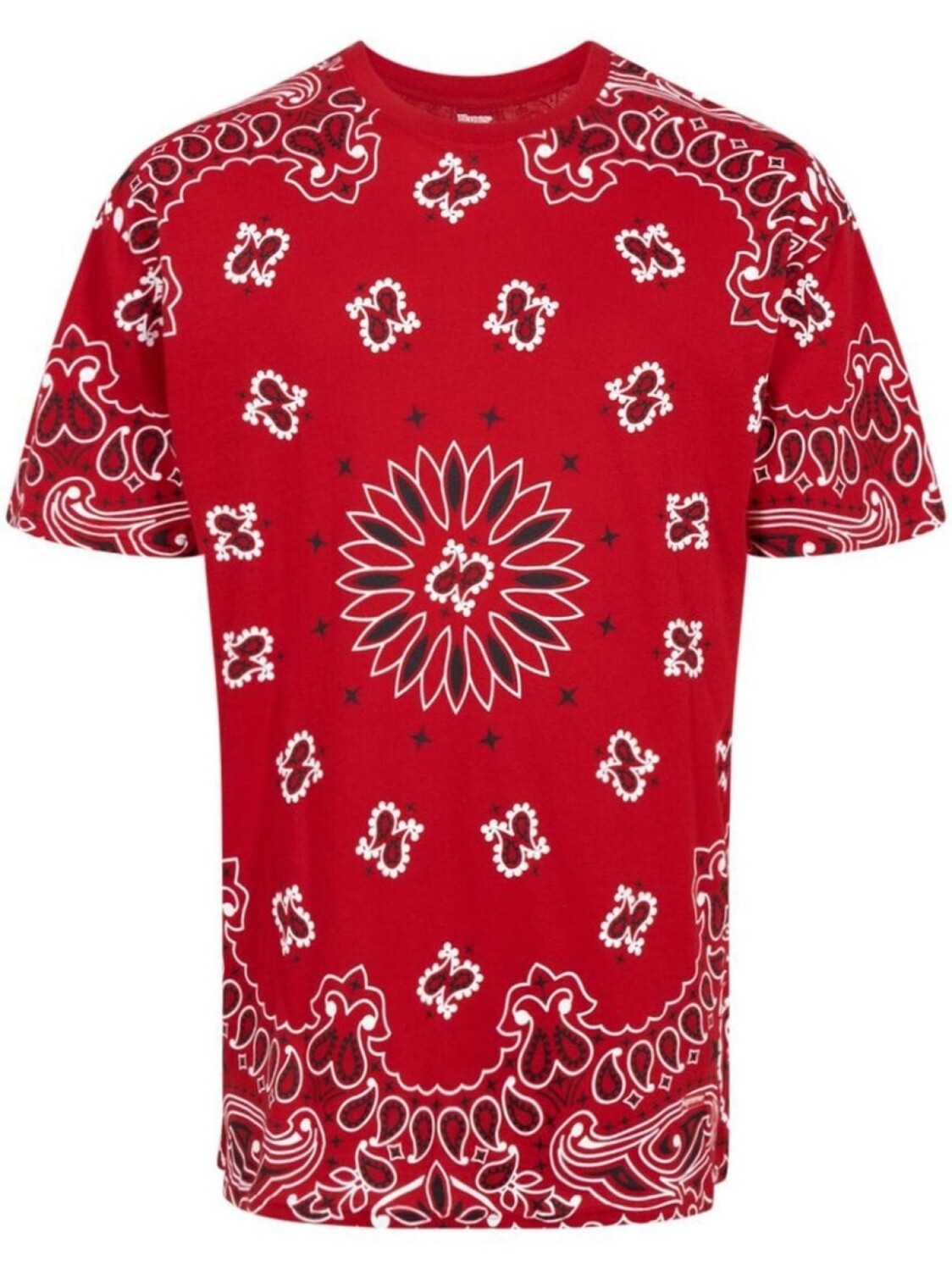 

Комплект Hanes Bandana Tagless из двух футболок Supreme, красный