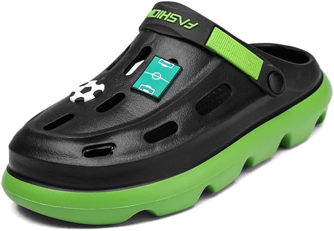 

Мужские летние повседневные офисные шлепанцы, спортивная и прочная обувь для пляжа и вечеринки у песочного замка Hoalox, зеленый