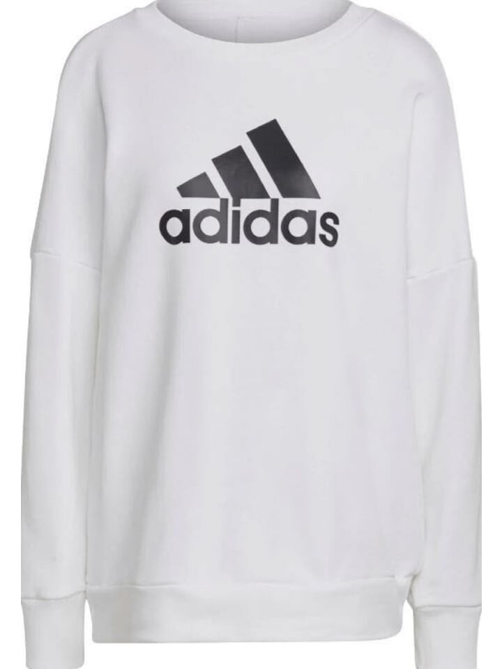 

Лонгслив adidas Sweatshirt W FI BOS CREW, белый