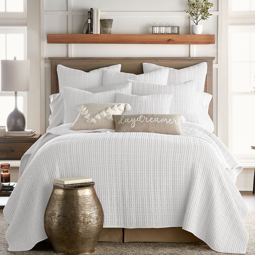 

Набор вафельных одеял Levtex Home Mills, белый