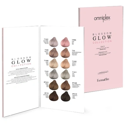 

Палитра красок Omniplex Blossom, 12 прядей - средство для окрашивания волос Farmavita