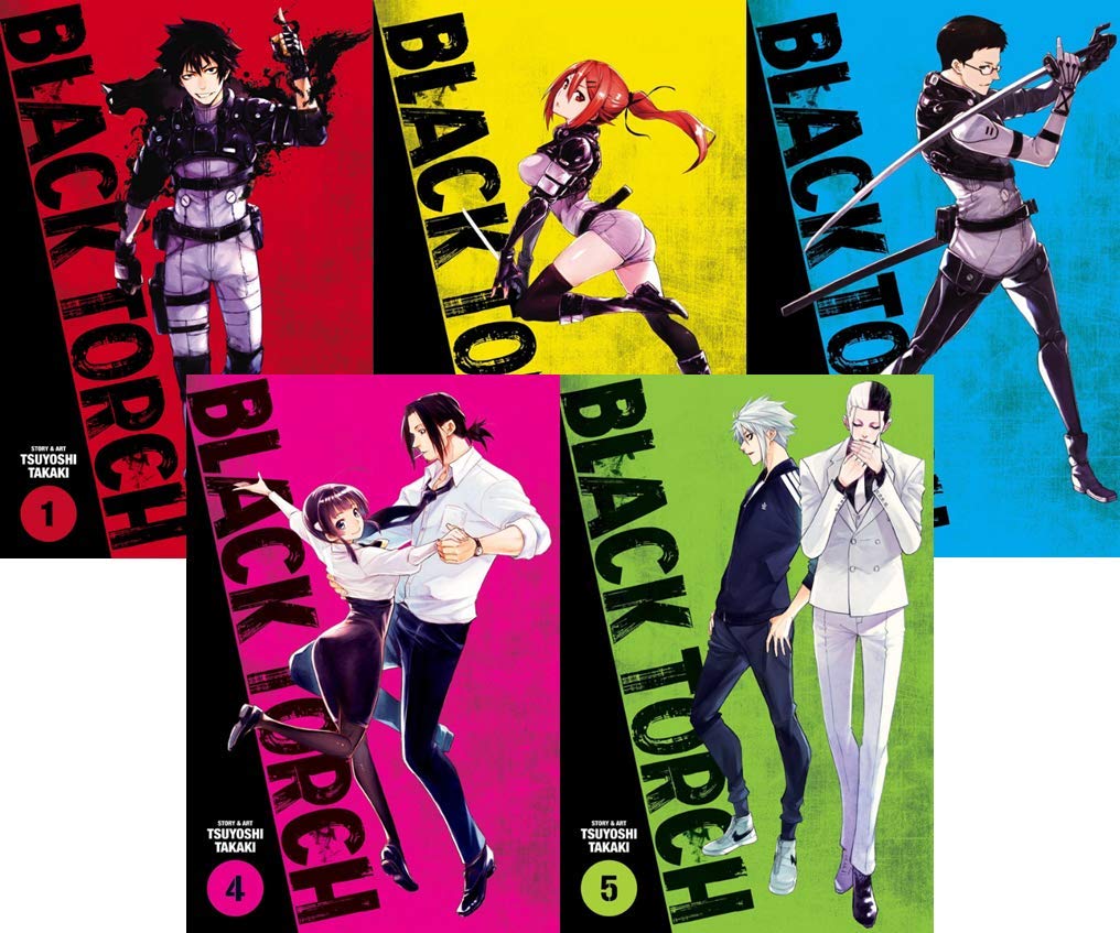 

Black Torch Manga Vol. 1-5 (Generic)
