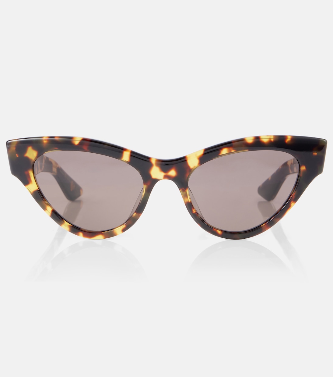 

Очки солнцезащитные x Oliver Peoples 1951C с формой «кошачий глаз» Khaite, Havana/Brown