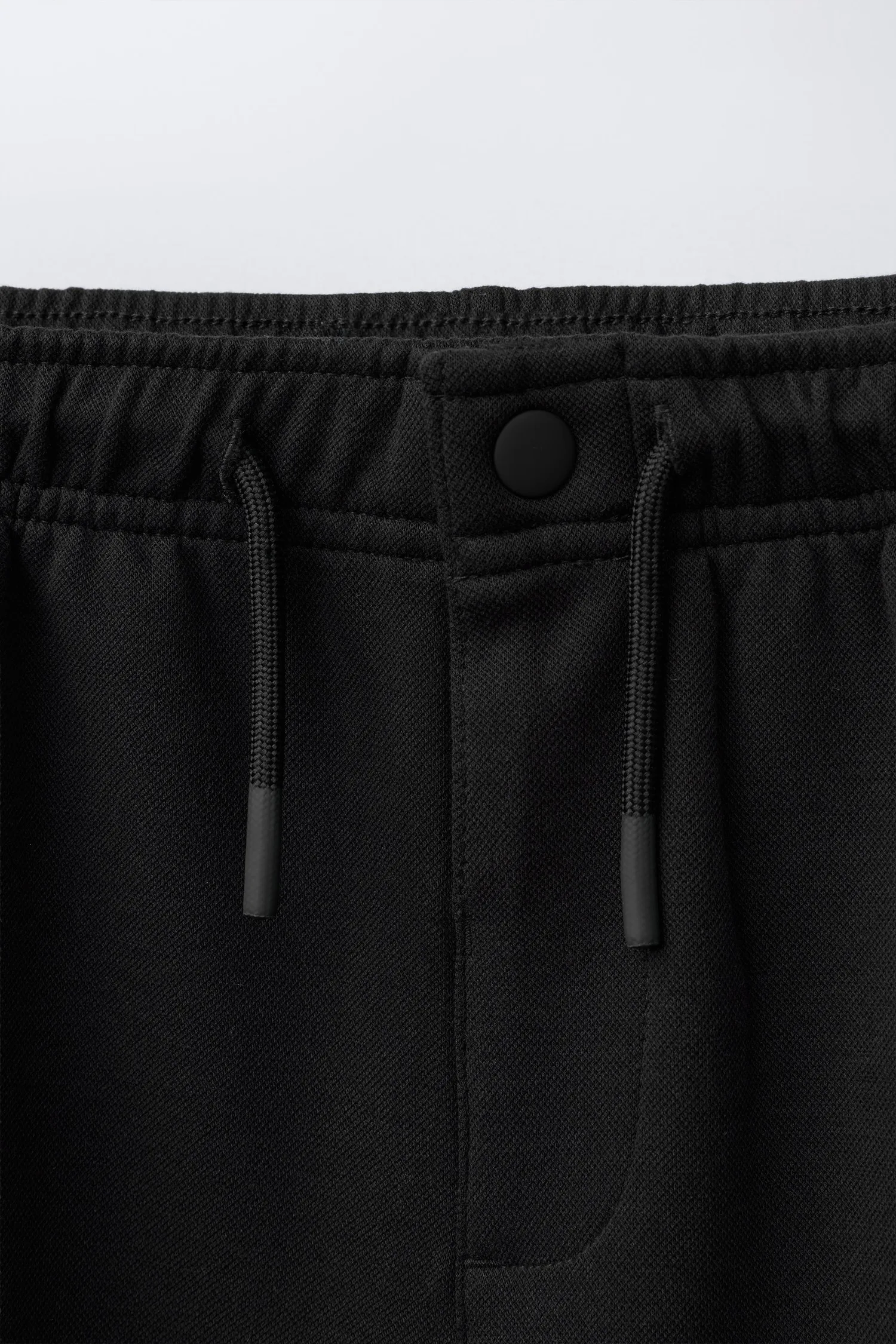 Удобные брюки на шнурках Zara, черный — фото 3