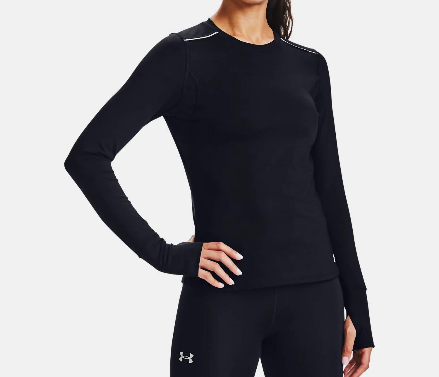 

Футболка Empowered с длинным рукавом в черном цвете Under Armour