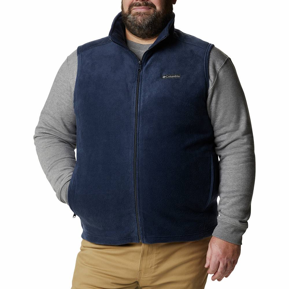 

Жилет Big & Tall Columbia Steens Mountain, цвет Collegiate Navy