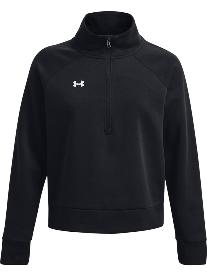 

Лонгслив UA Rival Fleece Hz Under Armour, черный