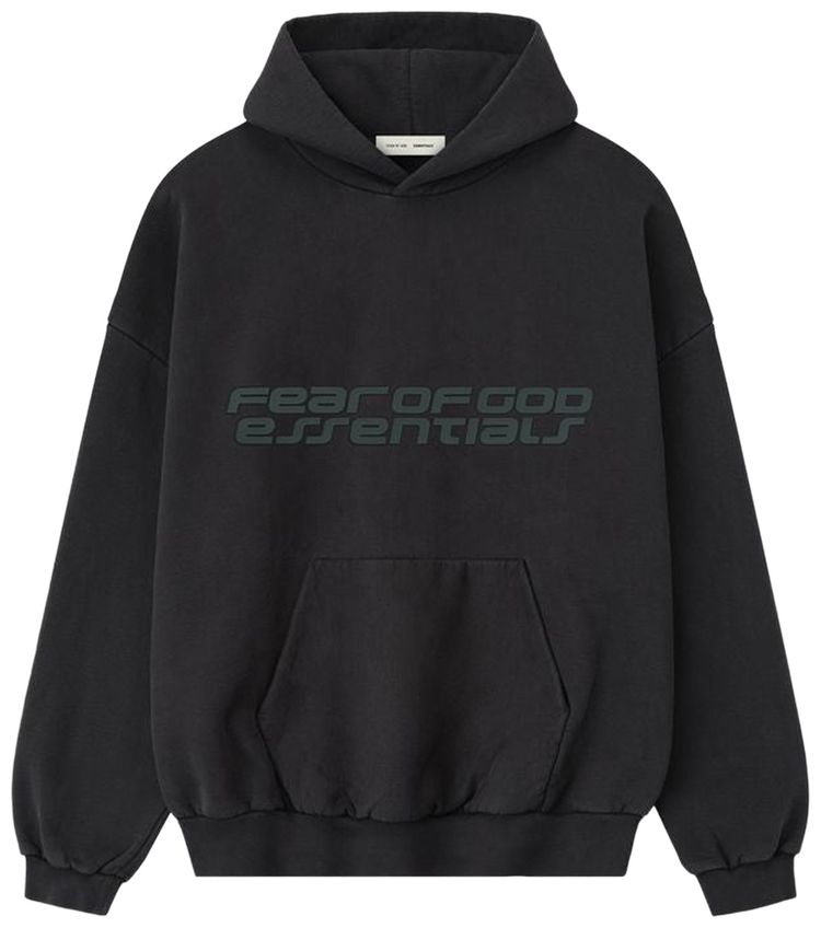 

Толстовка Fear of God Essentials из плотного флиса в стиле 90-х, черный