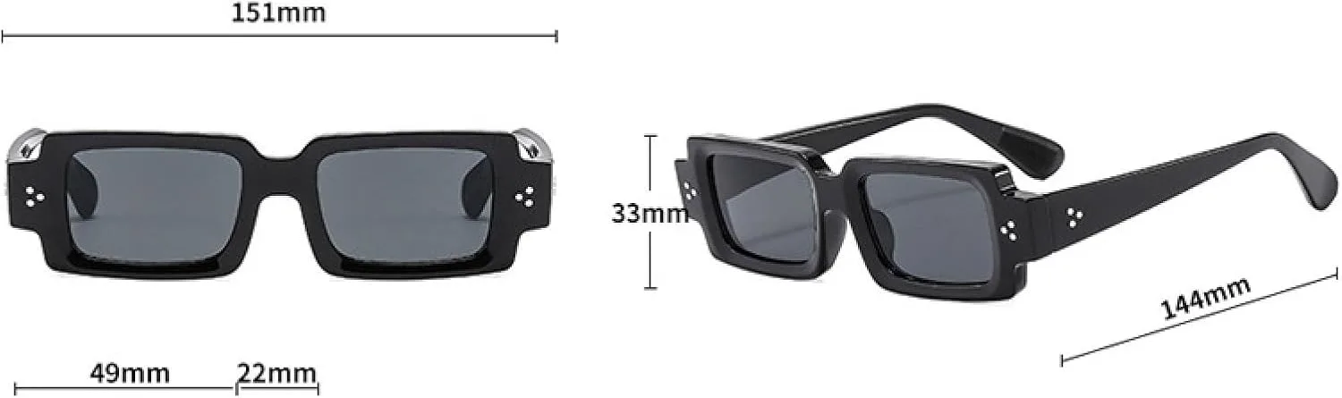 

Солнцезащитные очки с защитой от УФ-излучения UV400 | Маленький панк | Для женщин и мужчин | Для занятий спортом на открытом воздухе и вождения DSVIGF, Brown-blue