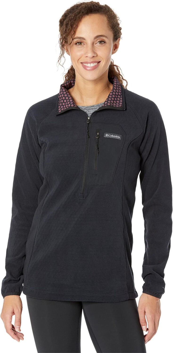 

Куртка Columbia Outdoor Tracks1/2 Zip, черный