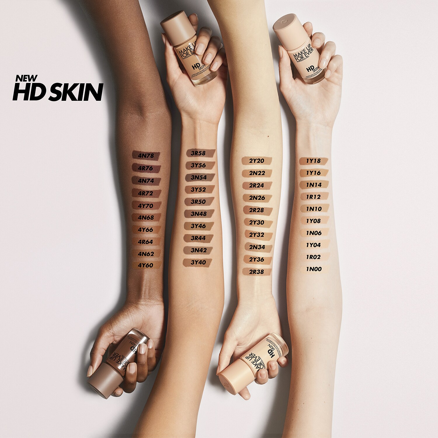 Тональная основа HD Skin Make Up For Ever, 4R64 (30 ml) — фото 2