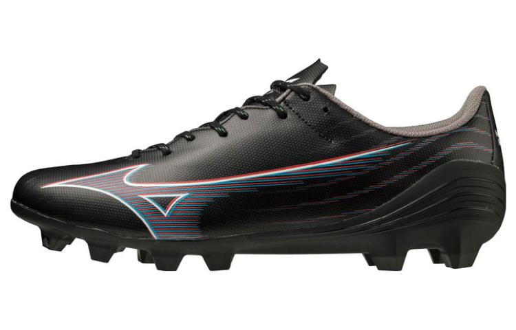 

Mizuno Альфа футбольные бутсы мужские низкие черные, цвет Black