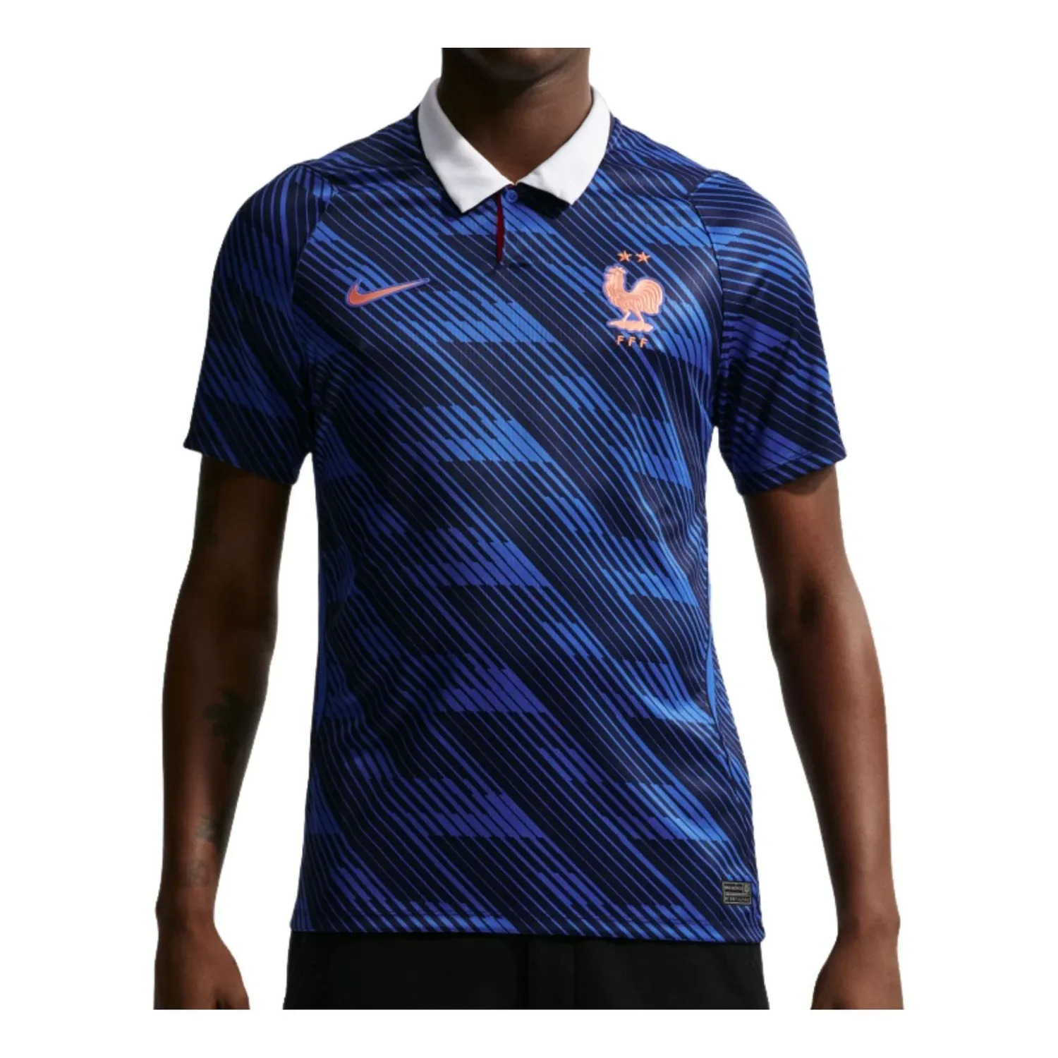 Реплика домашней игровой майки Nike FFF 2026 Stadium 'Game Royal Blackened Blue White'