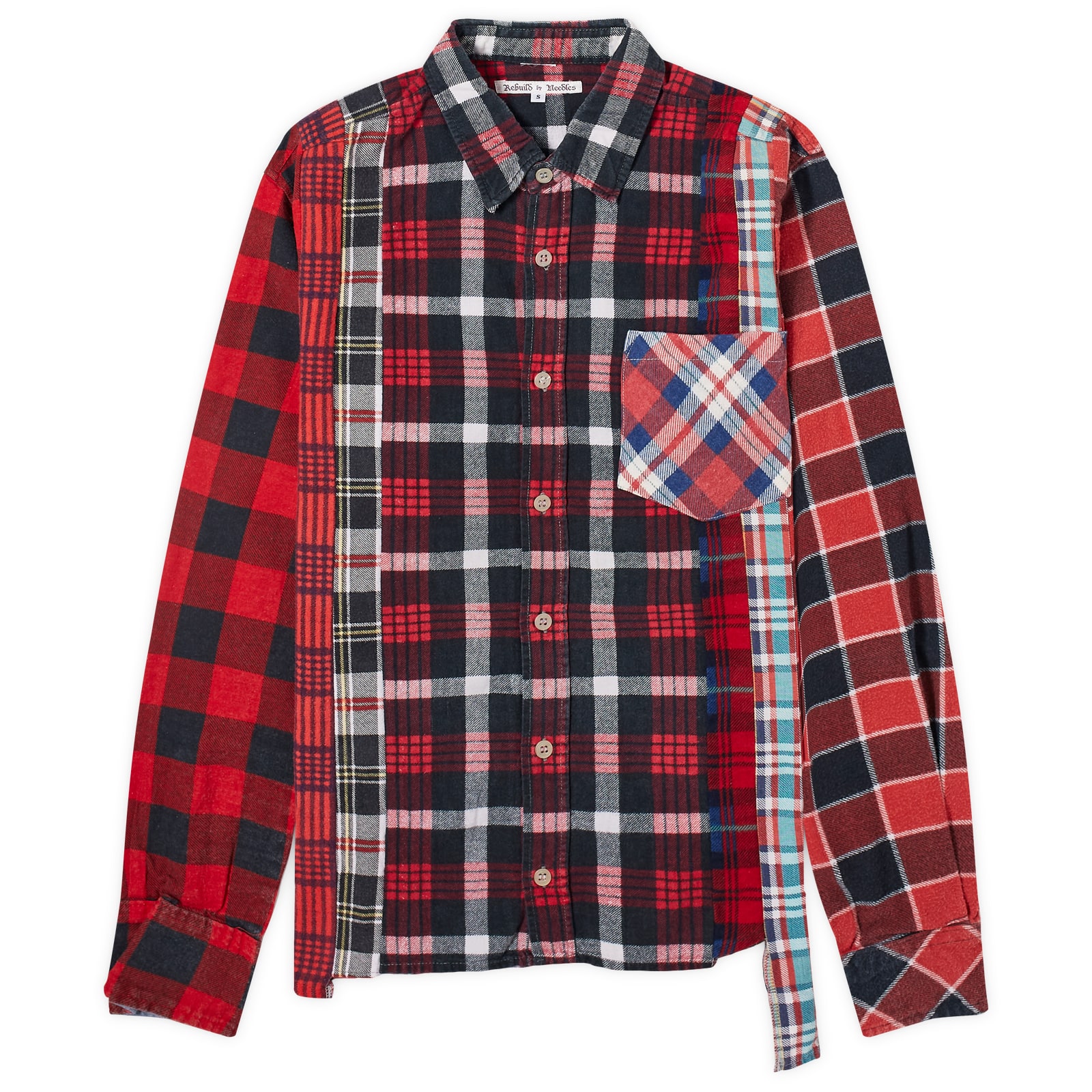 

Рубашка Needles 7 Cuts Checked Shirt, цвет Assorted