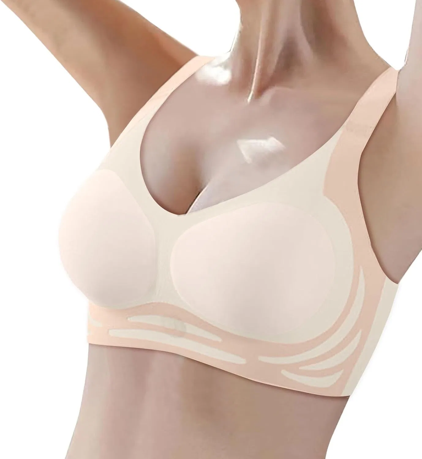 Бюстгальтер без косточек Zen Chic, цвет 1d-beige