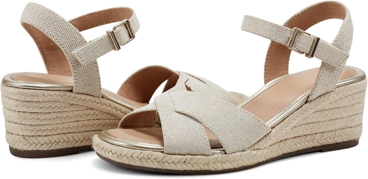 

Туфли Easy Spirit Shandra, цвет Gold/Natural Linen