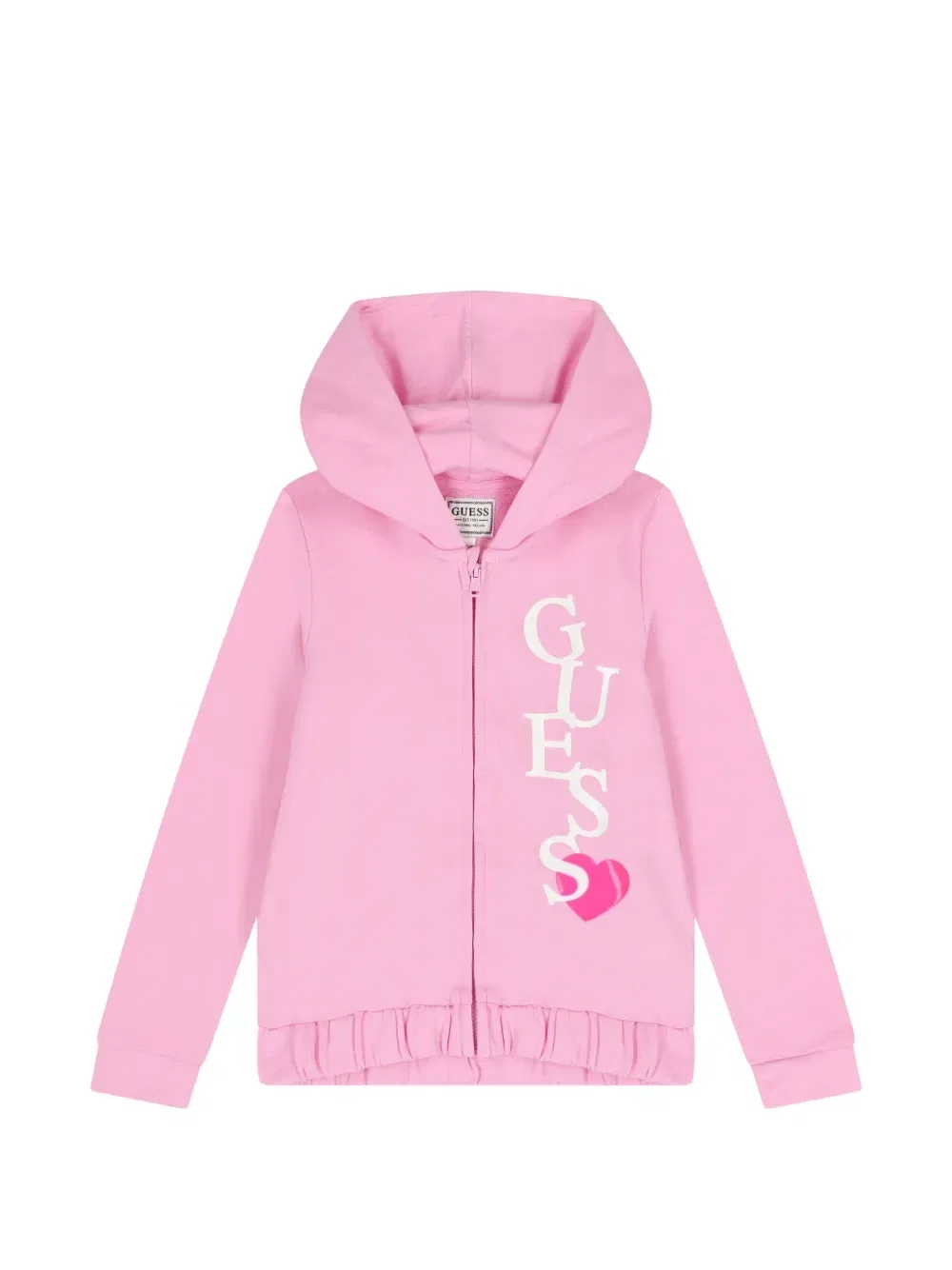 Худи с логотипом Guess Kids, розовый