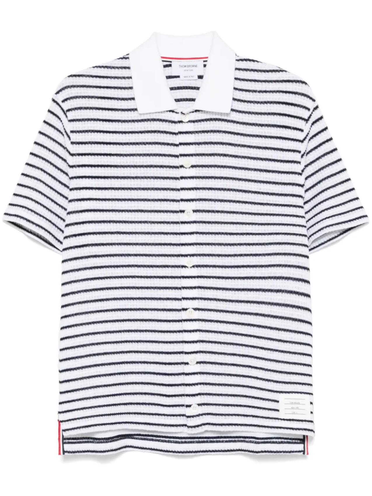 

Thom Browne рубашка в полоску, синий