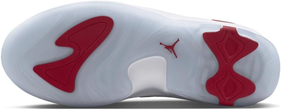 Мужские кроссовки Jordan Max Aura 7 (HQ2091-106, белый/белый-червоно-черный) — фото 3