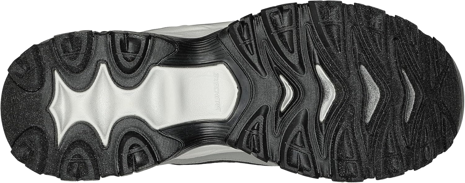 Мужские мокасины Skechers Afterburn M. Fit Ridgeburn без застежек с легким надеванием, черный/серый — фото 2