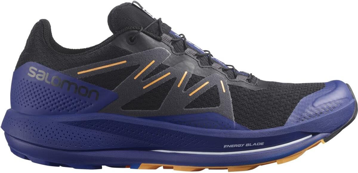 

Salomon мужские кроссовки для отдыха и спорта, Black/Clematis Blue/Blazing Orange-Black