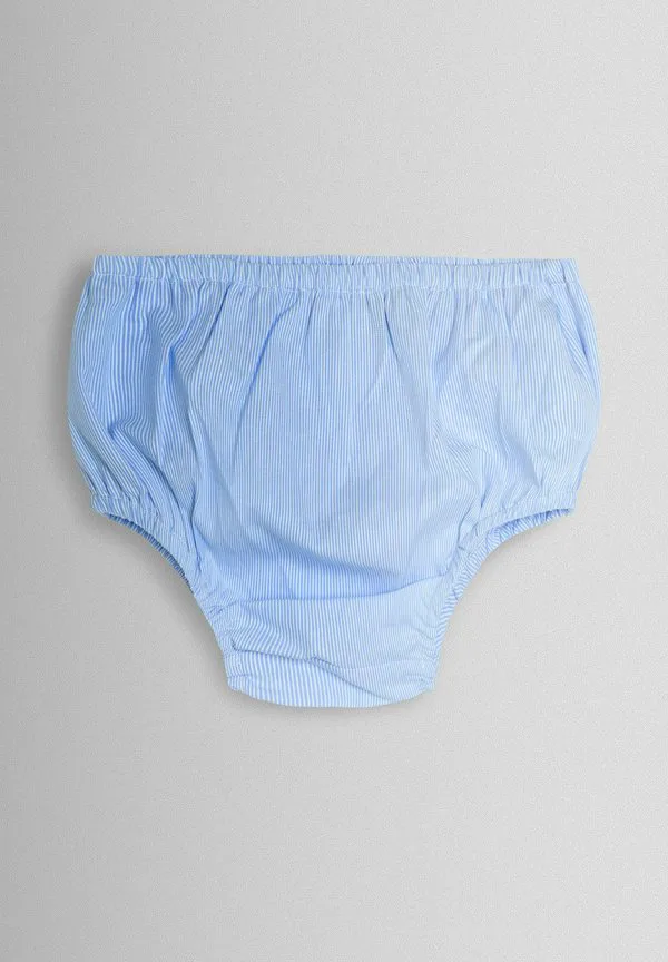 Платье-Комбинезон в морскую полоску стандартного кроя Jojo Maman Bébé, Light Blue — фото 4