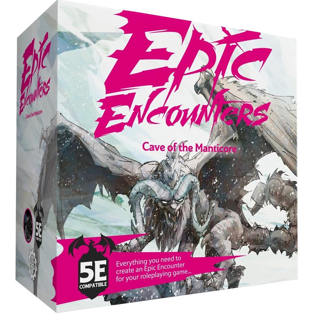 

Ролевая игра Steamforged Games Epic Encounters: Cave of the Manticore