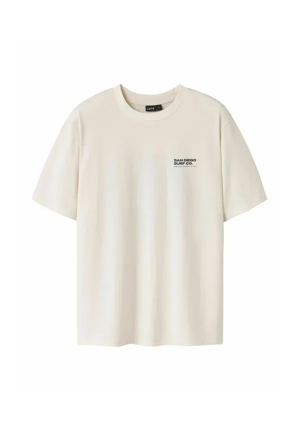 Футболка Lmtd loose fit print t-shirt, цвет белый алиссум