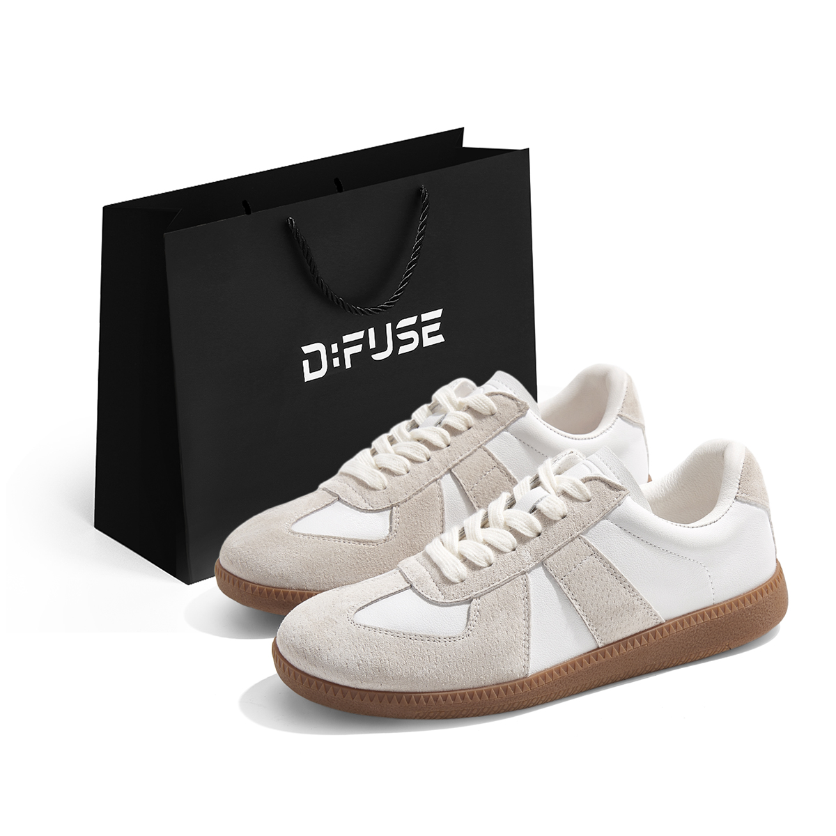 

D:FUSE SCANDINAVIA D FUSE SCANDINAVIA нескользящие, износостойкие, легкие низкие скейтерские кроссовки унисекс бежевые (с флисовой подкладкой), цвет Beige (Fleece-Lined)