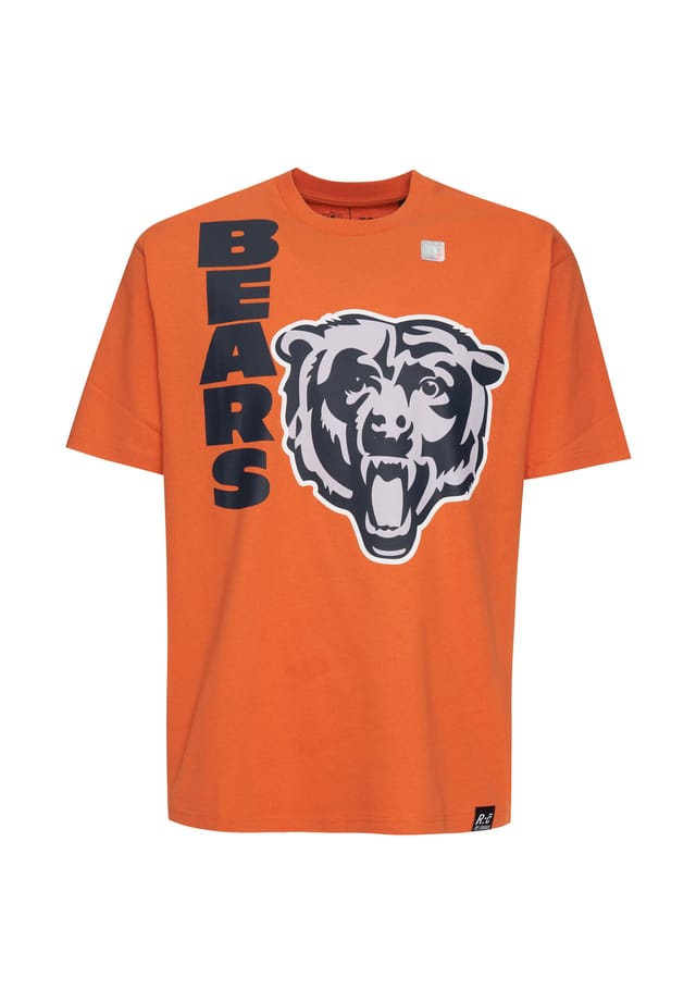 

Футболка nfl bears расслабленная для всех фанатов chicago bears Re:Covered, оранжевый