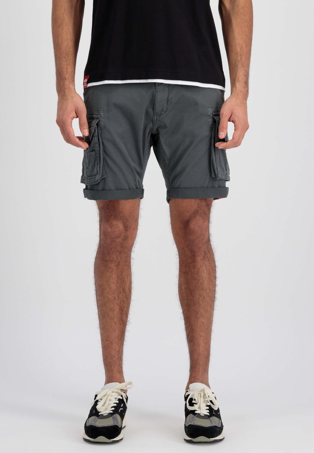 

Шорты CREW Alpha Industries, серый