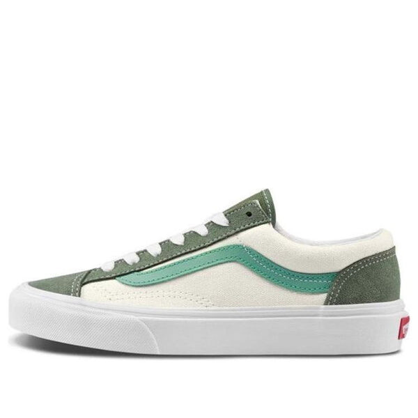 

Кроссовки retro sport style 36 shoes 'white green' Vans, белый