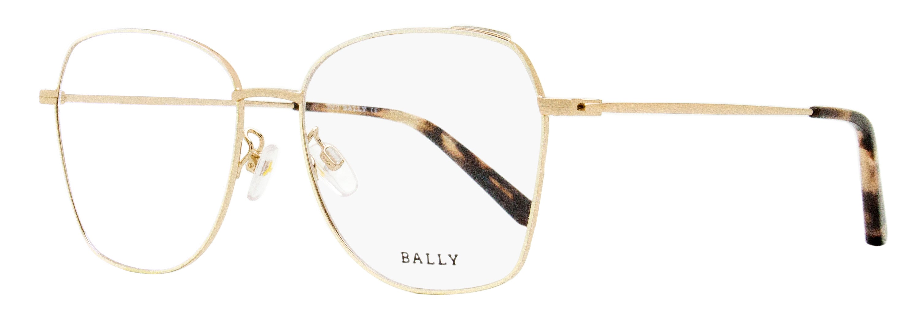

Женские очки-бабочки Bally BY5036H 024 золото/розовый гавана 54 мм
