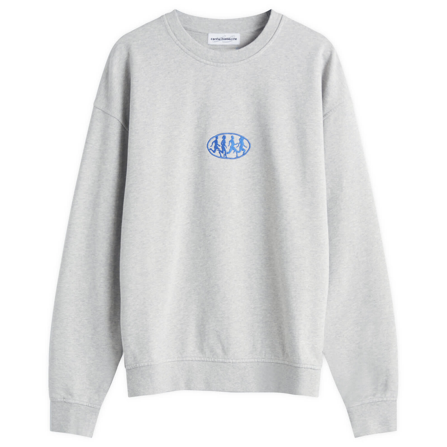 

Толстовка Carne Bollente Carne Marathon Sweatshirt, цвет Melange Grey