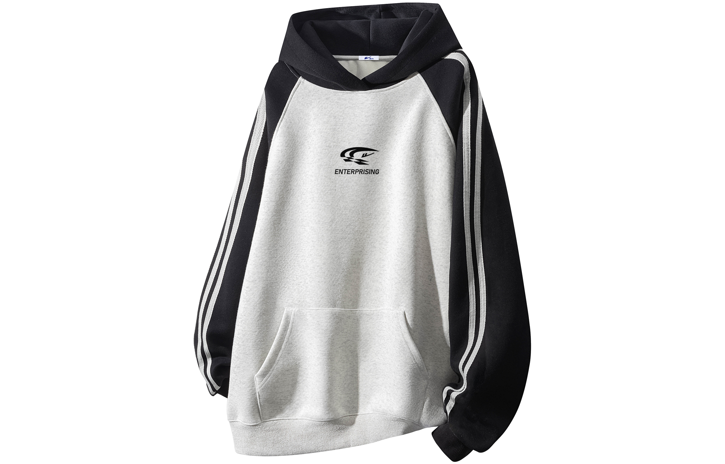 

Свитшот унисекс Warrior Huichao Riding The Wind Collection, Black, White, Gray, Multicolor-Fleece-Lined