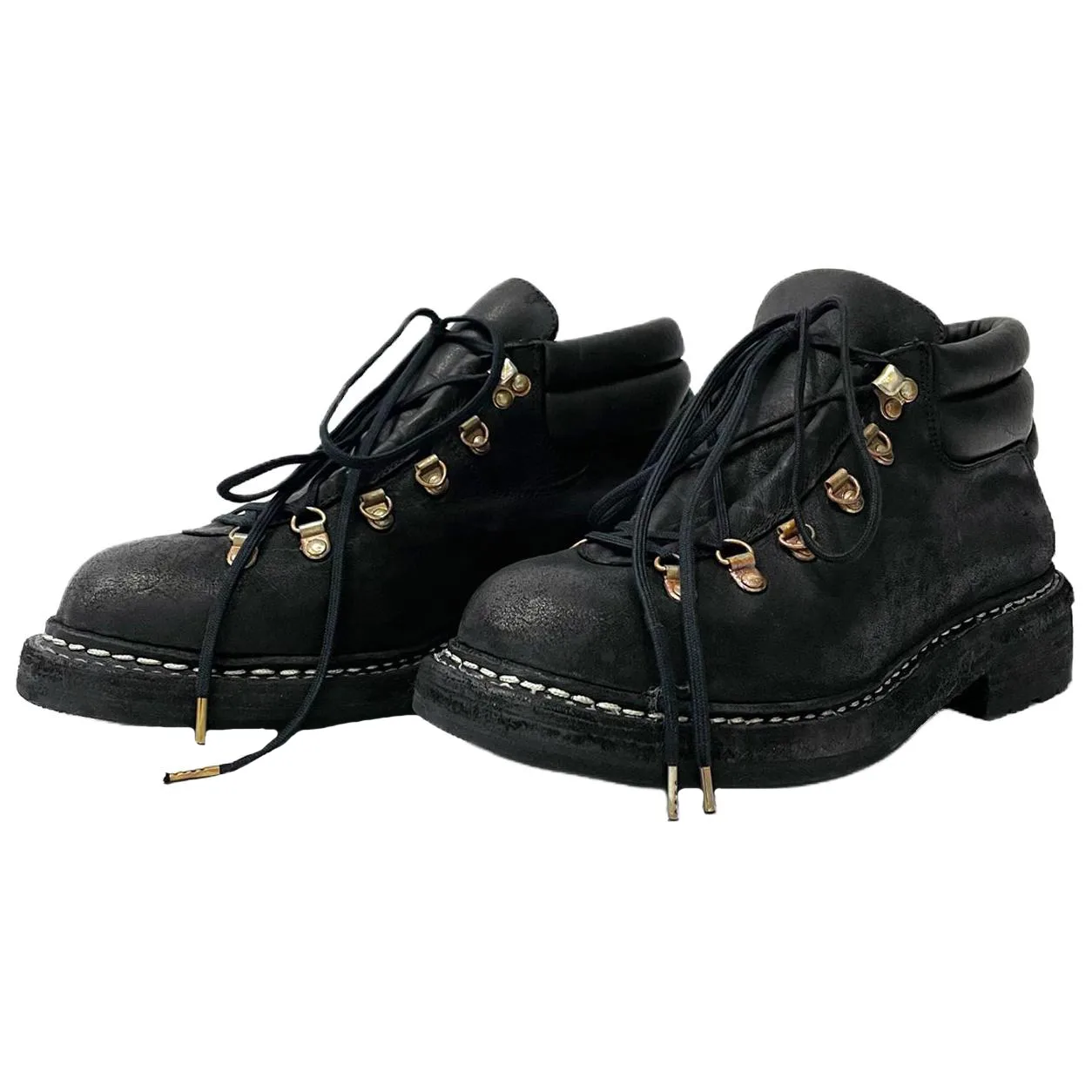 GUIDI Треккинговые ботинки мужские 190M черные — фото 4