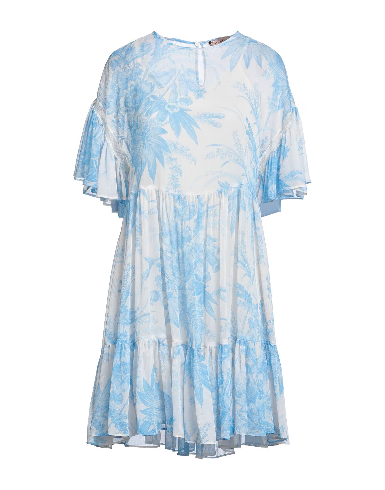 

Мини-платье Twinset, светло-голубой