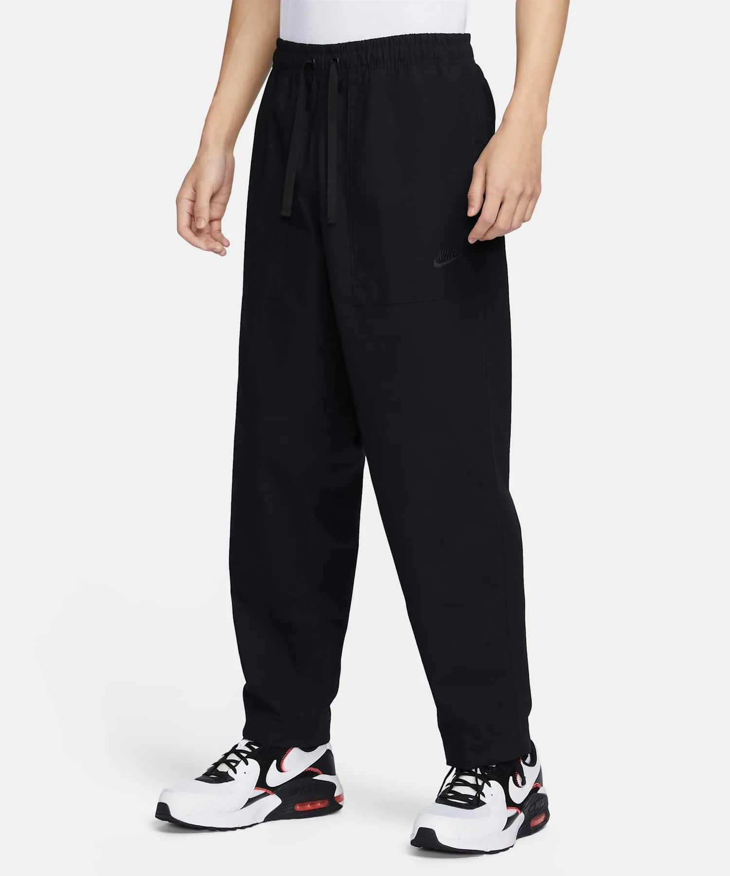 Мужские штаны из 100% хлопка Nike Club FN3097-010 черные