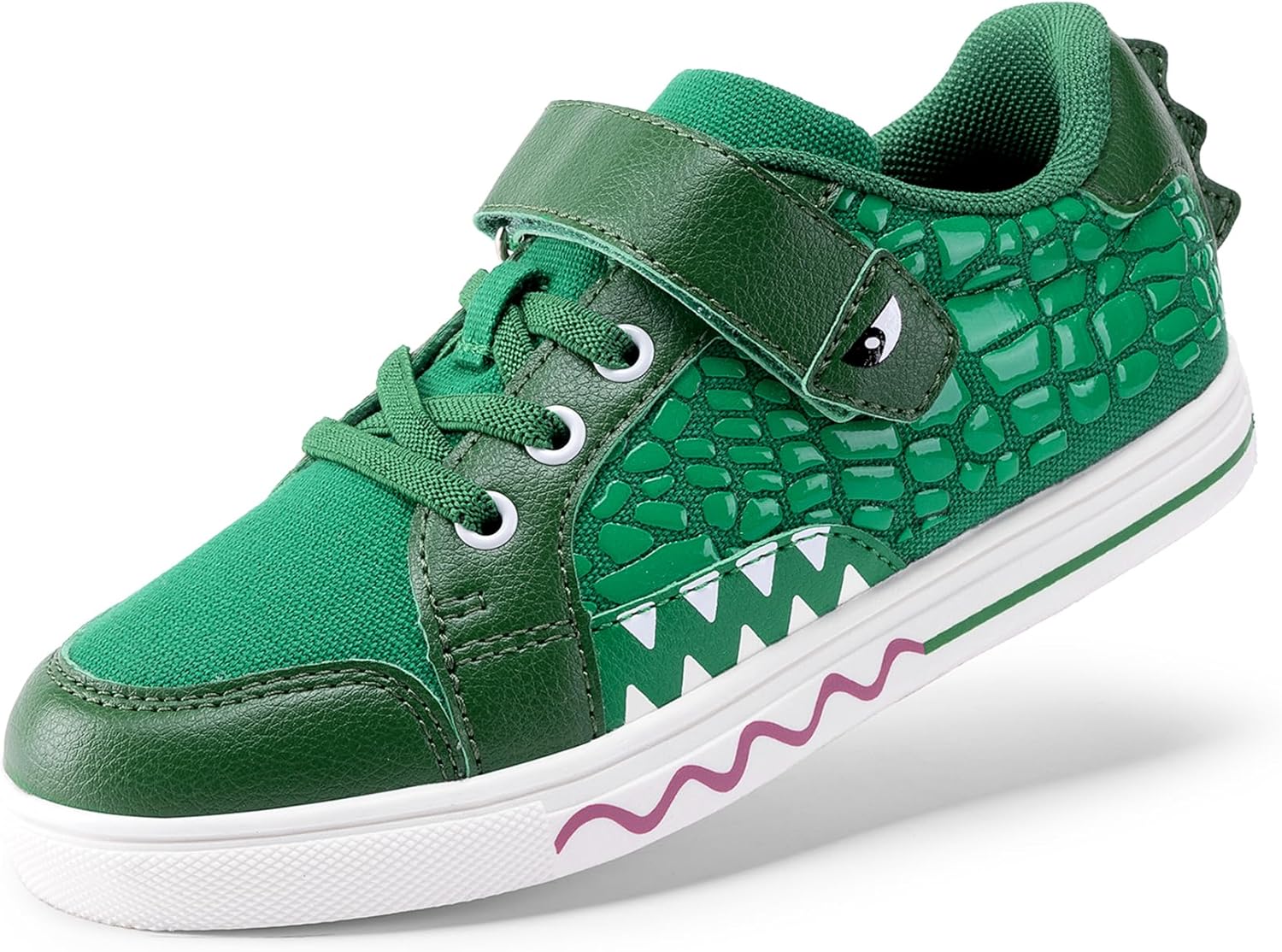 

Кроссовки DREAM PAIRS для мальчиков, маленькие дети, обувь для малышей, повседневные прогулочные кроссовки с противоскользящей подошвой и застежкой-липучкой, зеленый